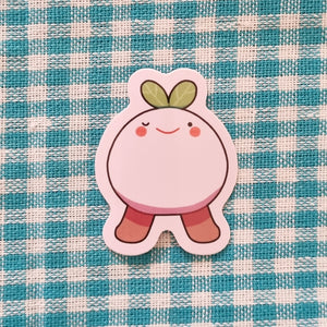 Plant baby glossy vinyl sticker (5cm tall, 4cm wide)