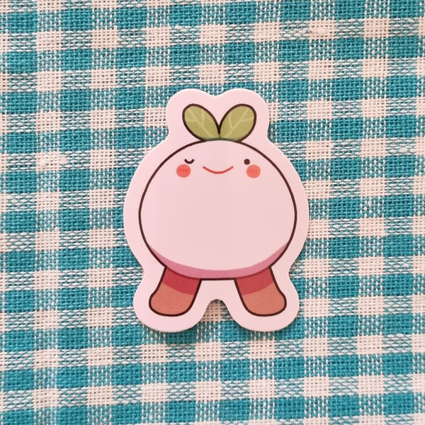 Plant baby glossy vinyl sticker (5cm tall, 4cm wide)