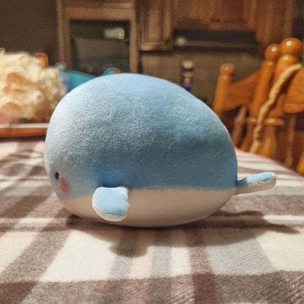 Mr Whale handmade plush(approx. 12cm long x 7.5cm wide)